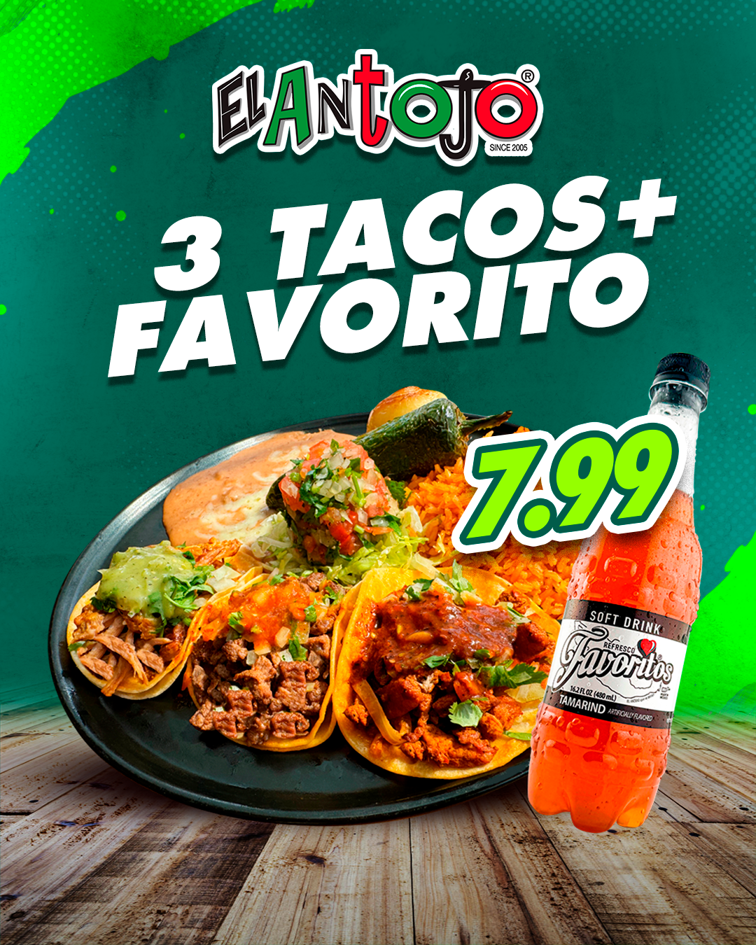 3 tacos _ fav